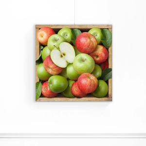 풍수 정물화 사과그림-알록달록사과상자