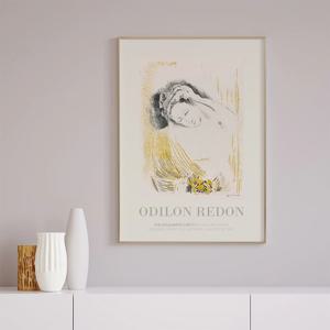 홈카페 꽃/ 드로잉 그림액자 - 슐라마이트