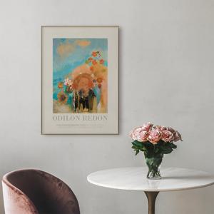 홈카페 꽃/ 드로잉 그림액자 - 루셀