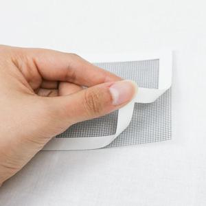 방충망 보수테이프 사각 중 2입 방충망시트 창문방충망