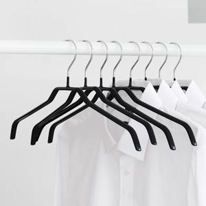 논슬립 코팅 셔츠 자켓 상의 옷걸이 2P