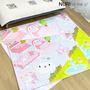 KC인증/ 국내생산 소꿉놀이 공주 유아동 놀이매트 (2size)