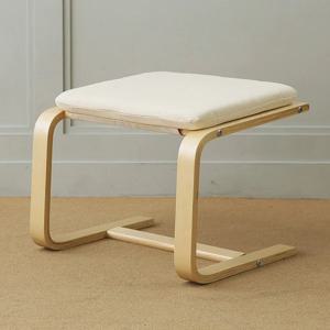 실론 풋스툴 발받침대 보조의자 책상발받침대 쇼파스툴 낮은의자 패브릭