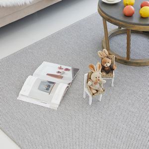 엘도라 사이잘룩 헤링본 자가드 거실 러그 카페트_4Colors 6Size