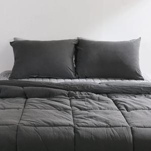 퓨어 순면60수 워싱 피그먼트 베개커버 50X70 (3colors)