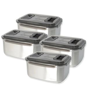 키친아트 멘토 김치통 5호(9.5L) 김장밀폐용기 4종세트