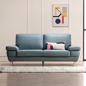 뉴트 3인 슈렁큰 천연면피 소가죽소파 11colors