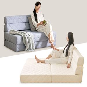 세인트블랑 4단 접이식 소파베드 매트리스 180T S/SS/Q