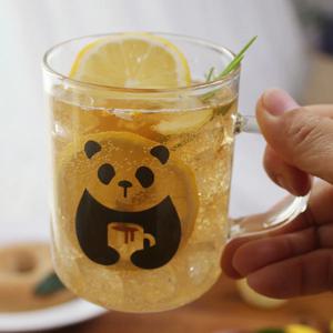 동물 캐릭터 내열유리컵300ml (시바견/프렌치불독/판다)