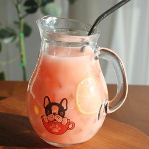 동물 캐릭터 ﻿샤론저그500ml (시바견/프렌치불독/판다)