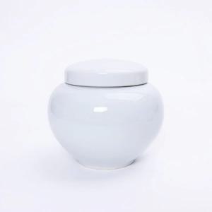 백자단지 1.2kg 현관 소금단지 항아리 용기