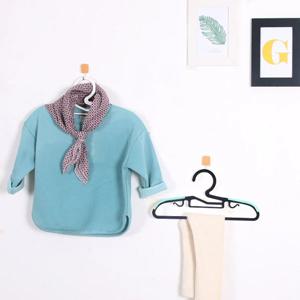 논슬립 유아용 어린이 블랙 옷걸이 30P