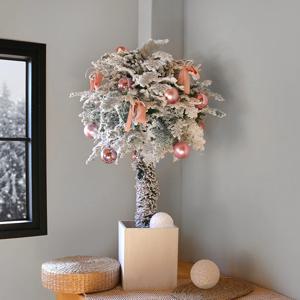 토피어리 트리-핑크 장식 SET(120cm)