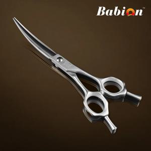 강아지 애견 미용가위 ML 6.5인치 30도 커브가위 M4-651C