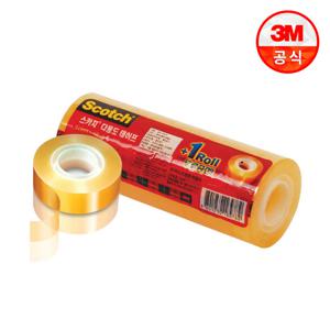 스카치 다용도 테이프 550 리필(12mm x 30m) 11+1롤