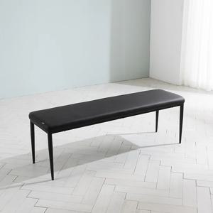 토핑 6인 가죽벤치