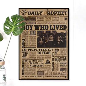 Z000 해리포터 예언자일보 레트로 포스터 DAILY PROPHET