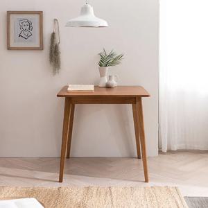 헤나 고무나무 원목 2인용 식탁 테이블