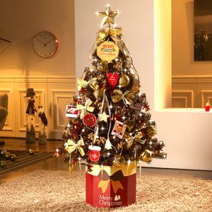 크리스마스트리 브론즈골드 1.4M 풀세트 + 예쁜 가렌더 증정