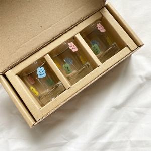 레트로 일러스트 소주잔 세트(3종 택1)