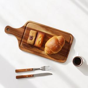 아카시아목 마가렛 플레이트 빵 도마