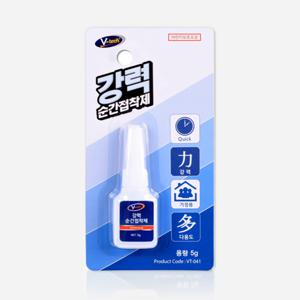 강력 순간접착제 5g/다용도 본드 경화제