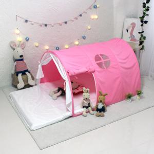 도어 3단 플레이 텐트 싱글  초등 학생 놀이 어린이침대 (매트포함)