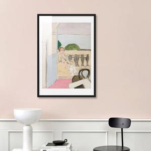 [1+1] 앙리 마티스 페인팅 명화 포스터 26종 - 4. 발코니 여인