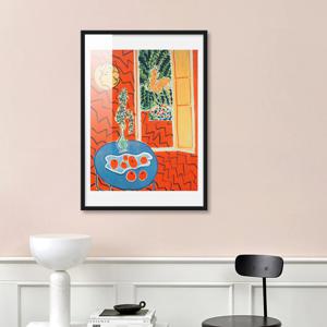 [1+1] 앙리 마티스 페인팅 명화 포스터 26종 - 5. 붉은실내