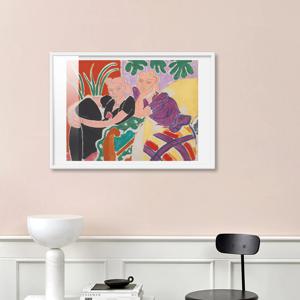 [1+1] 앙리 마티스 페인팅 명화 포스터 26종 - 12. 대화