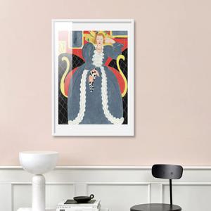 [1+1] 앙리 마티스 페인팅 명화 포스터 26종 - 21.청색 속 여인