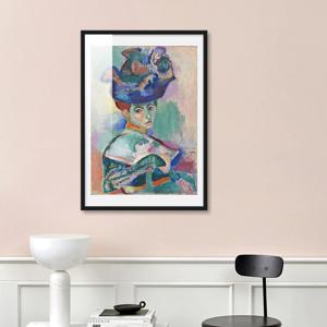 [1+1] 앙리 마티스 페인팅 명화 포스터 26종 - 22.모자를 쓴 여인