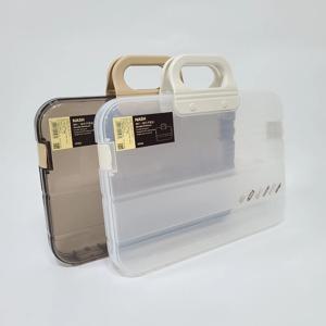 투명 손잡이형 A4 파일케이스 2COLOR