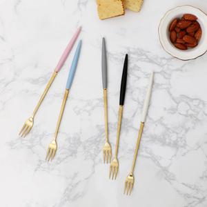 보겐 몽블랑 에펠골드 커트러리 롱포크 5color