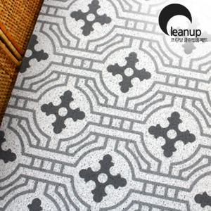 알테 도리아 북유럽 패턴타일 코일매트