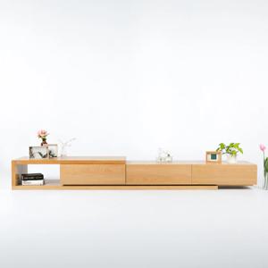 닉스 하이그로시 내추럴 거실장