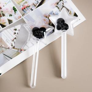 투명 막대별 15cm (4개입) 2컬러 인테리어 소품 diy 만들기 재료
