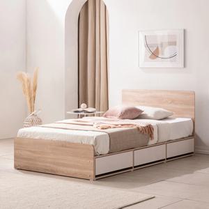 알론 1 수납 통서랍 SS 침대 3colors