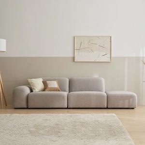 모아 모듈형 패브릭소파 4인 오픈형