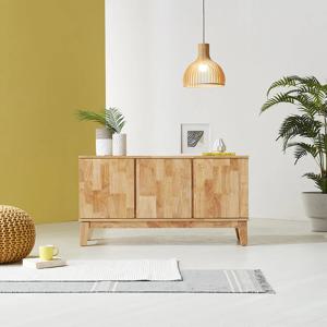 라곰 러버우드 원목 TV 거실장 티비다이 1200 거실 수납장 2color
