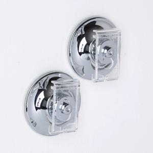 스파이더락 클립형 흡착판 2P (교체형) 무타공 화장실 걸이대