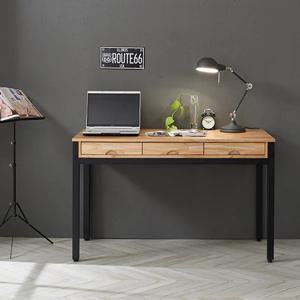 참죽 원목 1200 서랍 컴퓨터 철제 1인용 컴퓨터 책상