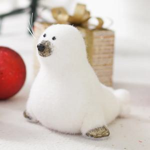 3+1 / 크리스마스 물개 인형 대형 장식 둘째 20cm 소품 용품 데코 이벤트