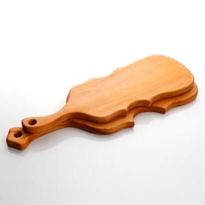 ANIDOMA 원목 손잡이 나무 우드 플레이팅 도마_바이올린