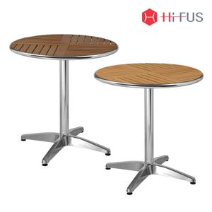 하이퍼스 HFT-5629 그리드 수지목 원형테이블(600/700)