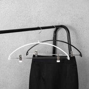 마와 옷걸이 클립형 이코노믹 40/PK 2개 정장 원피스 투피스 바지걸이