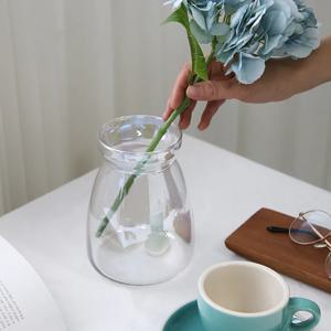 오로라 홀로그램 유리 화병 와이드 15.5 인테리어화병