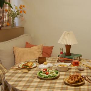 BUTTER-croiffle table mat 메이드파니 버터크로플 테이블보 식탁보