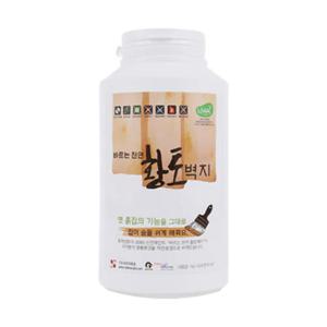 바르는 천연 황토벽지 1kg 기능성 친환경 벽지페인트