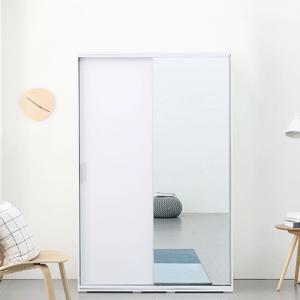 빅 1200 슬라이딩 옷장 거울 행거형/선반형 드레스룸 2colors